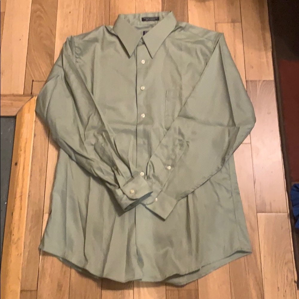 Arrow green button down